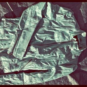 Guess brand leather jacket